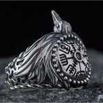 Viking Raven Knight Ring nz