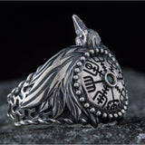 Viking Raven Knight Ring nz