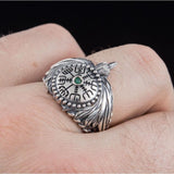 Viking Raven Knight Ring nz