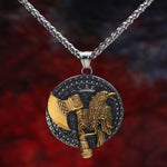 Viking Raven Necklace nz