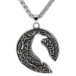 Viking Raven Pendant nz