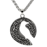 Viking Raven Pendant nz