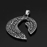 Viking Raven Pendant nz