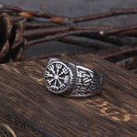Viking ring stainless steel 7 (54.4 mm) / Silver nz
