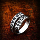 Viking Rune Snake Ring nz