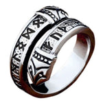 Viking Rune Snake Ring nz