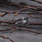 Viking Rune Snake Ring nz
