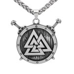 Viking shield necklace nz
