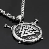 Viking shield necklace nz