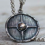 Viking shield pendant nz