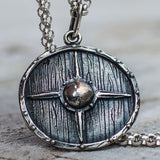 Viking shield pendant nz
