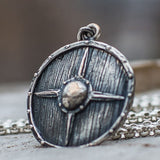 Viking shield pendant nz