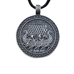 Viking ship necklace nz