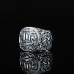 Viking ship ring 5 (49.32 mm) nz