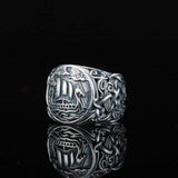 Viking ship ring 5 (49.32 mm) nz