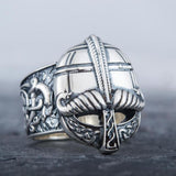 Viking silver glorious ring 5 (49.32 mm) nz
