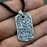 Viking silver pendant nz