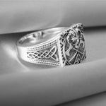 Viking silver ring 5 (49.32 mm) nz