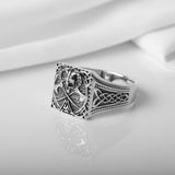 Viking silver ring 5 (49.32 mm) nz