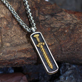 Viking sword necklace nz