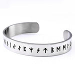 Viking symbol bangle Silver / 58 62 mm nz