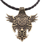 Viking symbols necklace nz