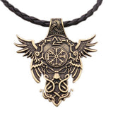 Viking symbols necklace nz