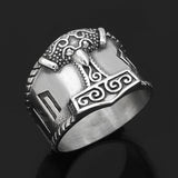 Viking Thor Hammer Ring nz