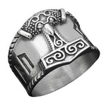 Viking Thor Hammer Ring nz