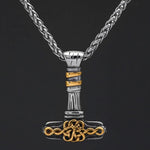 Viking war hammer pendant nz