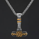 Viking war hammer pendant nz