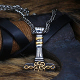 Viking war hammer pendant nz