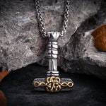 Viking war hammer pendant nz
