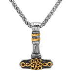 Viking war hammer pendant nz