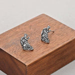 Viking wolf earrings nz