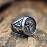 Viking wolf ferocity ring nz