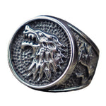 Viking wolf ferocity ring nz