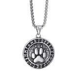 Viking wolf paw necklace nz