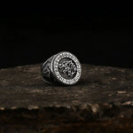 Viking Wolf Ring 8 (57 mm) nz