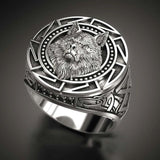 Viking wolf signet ring nz