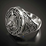 Viking wolf signet ring nz