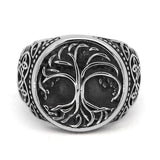 Viking Yggdrasil Signet Ring nz