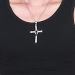 Vin Diesel Cross Necklace nz