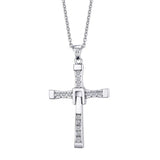 Vin Diesel Cross Necklace nz