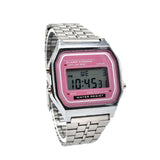 Vintage 80s watch Pink silver nz