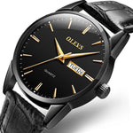 Vintage aesthetic quartz watch All black nz