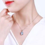 Vintage aquamarine necklace nz