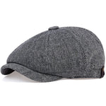 Vintage beret Grey / M (56 58cm) nz