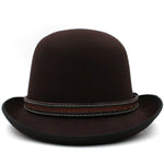 Vintage bowler hat Brown nz
