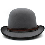 Vintage bowler hat Grey nz